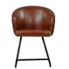 Robyn Dining Chair in Vintage Brown Leather