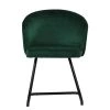 Robyn Dining Chair in Emerald Green Velvet