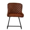 Marco Dining Chair in Vintage Brown Leather