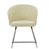 Flek Dining Chair in Natural Cream Fabric