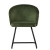 Robyn Dining Chair in Olive Green Velvet