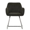 Swish Office Chair in Slate Grey Leather