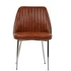 Grove Dining Chair in Vintage Brown Leather