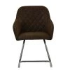 Vido Office Chair in Aged Brown Leather