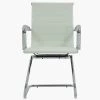 Howden Office Chair in White Leather