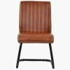 Kendal Dining Chair in Vintage Brown Leather