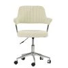 Yale Office Chair in Natural Cream Fabric