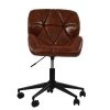 Barnes Office Chair in Vintage Brown Leather