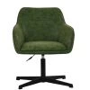 Levy Office Chair in Aged Olive Green Leather