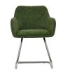 Swish Office Chair in Aged Olive Green Leather