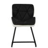 Brigham Office Chair in White Leather