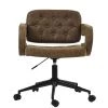 Croyde Office Chair in Aged Brown Leather