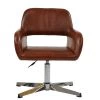 Bronby Office Chair in Vintage Brown Leather