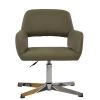 Bronby Office Chair in Taupe Leather