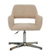 Bronby Office Chair in Natural Cream Fabric