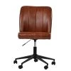 Cambourne Office Chair in Vintage Brown Leather