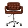 Stanford Office Chair in Vintage Brown Leather