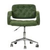 Stanford Office Chair in Aged Olive Green Leather