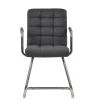 Miami Office Chair in Dark Grey Fabric