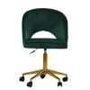 Flair Office Chair in Emerald Green Velvet