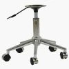 Replacement Office Chair Base with Gas Lift and 5 Castors Chrome