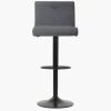 Tokyo Bar Stool in Grey Fabric
