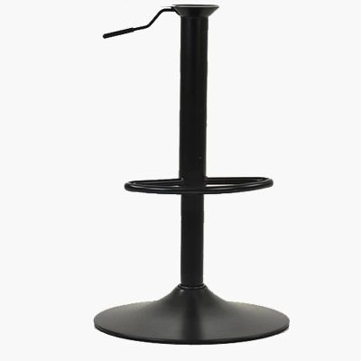 Replacement Bar Stool Full Base, Gas Lift and Footrest Black