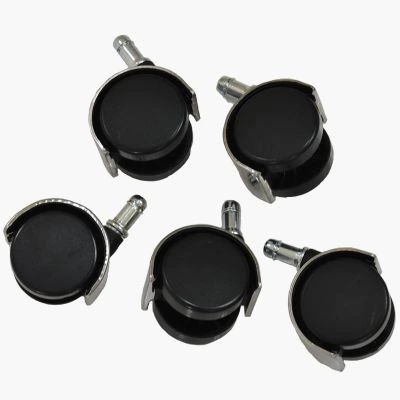 Office Chair Wheels Chrome Top Trim (pack of 5)