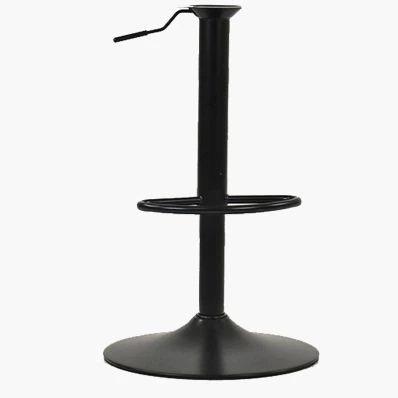 Replacement Bar Stool Full Base, Gas Lift and Footrest Black
