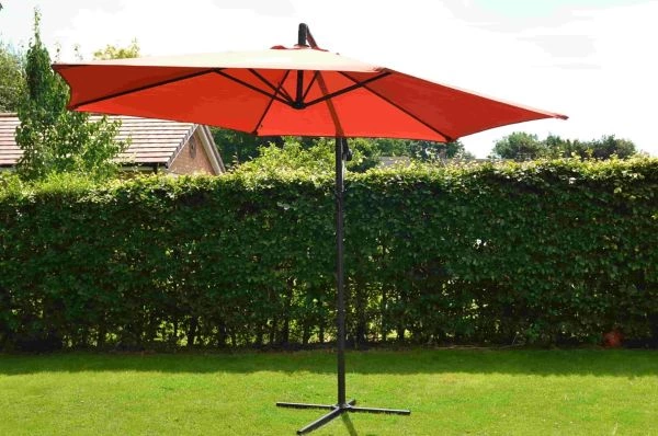 Cheshire 3m Cantilever Umbrella Red