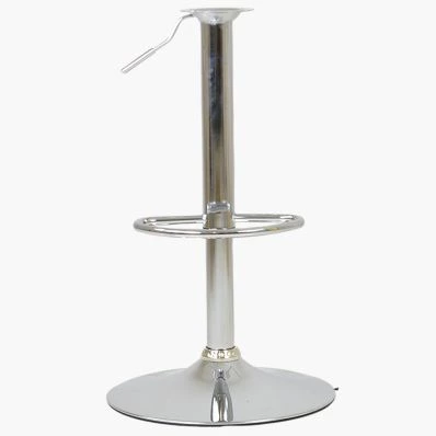 Replacement Bar Stool Full Base, Gas Lift and Footrest Chrome