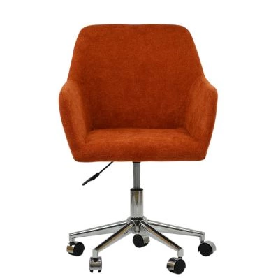 Marco Dining Chair Vintage Brown Leather & Black Base
