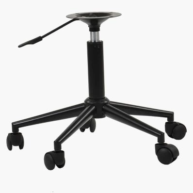 Replacement Office Chair Base with Gas Lift and 5 Castors Black