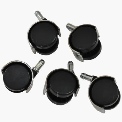 Office Chair Wheels Chrome Top Trim (pack of 5)