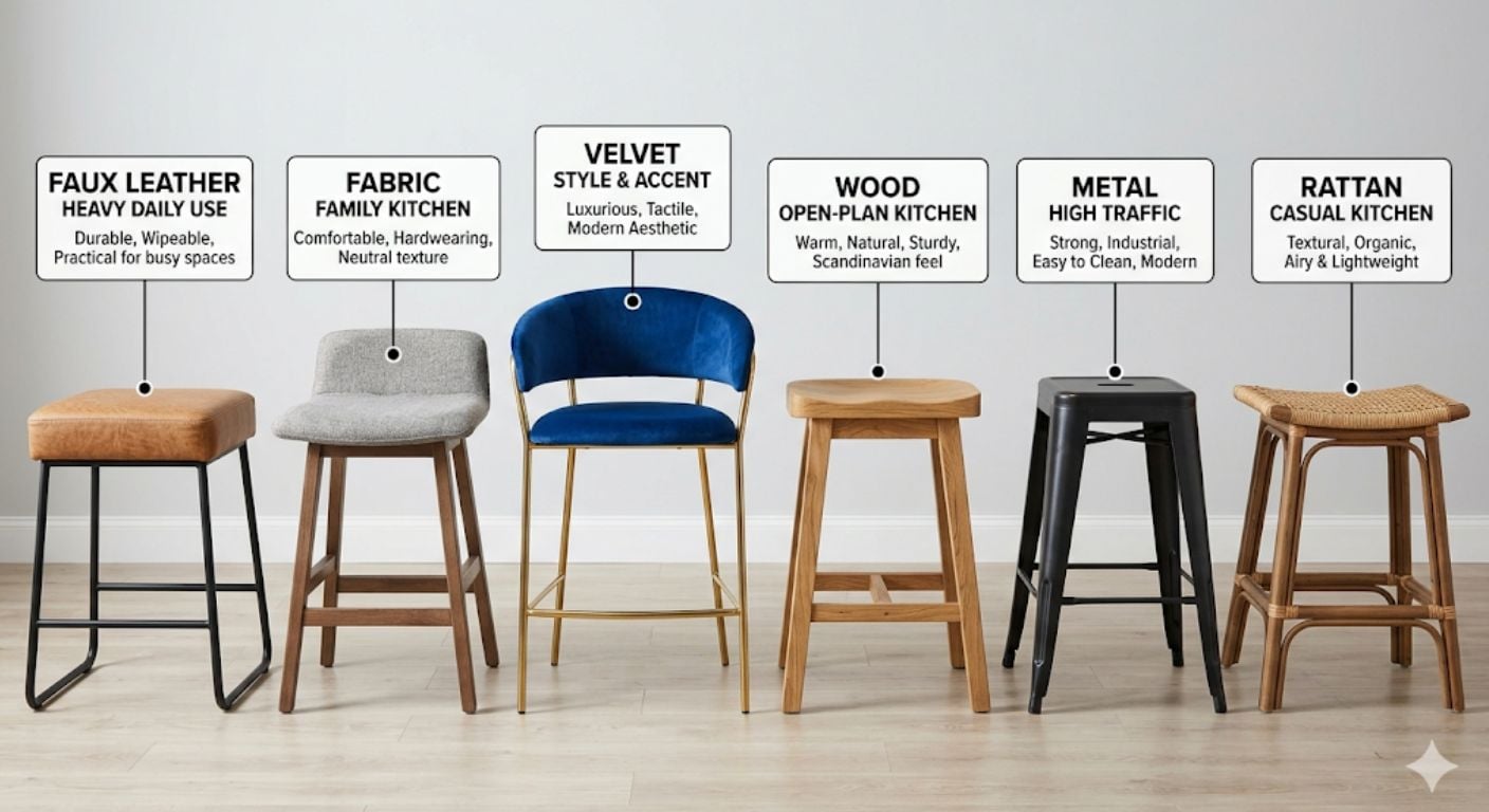 Bar Stool Materials: Which Are Best For Each Situation