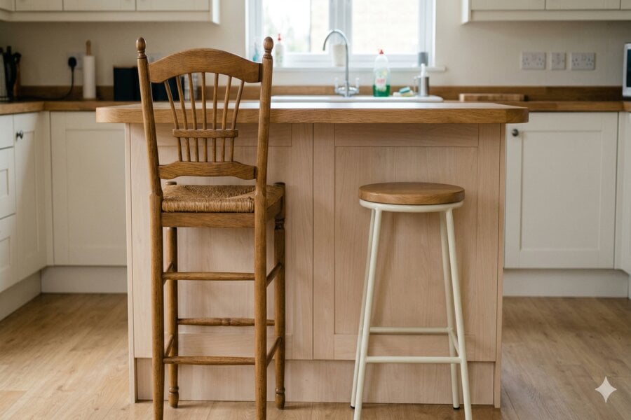 Bar Stools With Backs Vs Backless Bar Stools