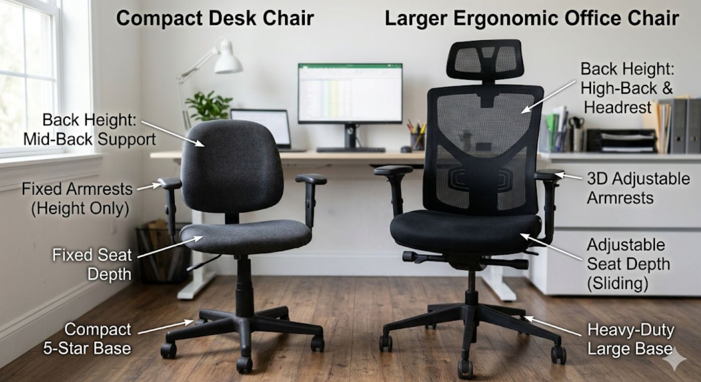 Desk Chair vs Office Chair: Whats the Difference
