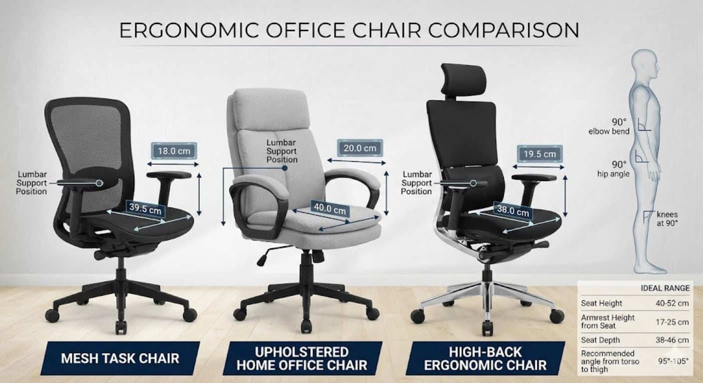 Buying an ergonomic office chair – what you should know