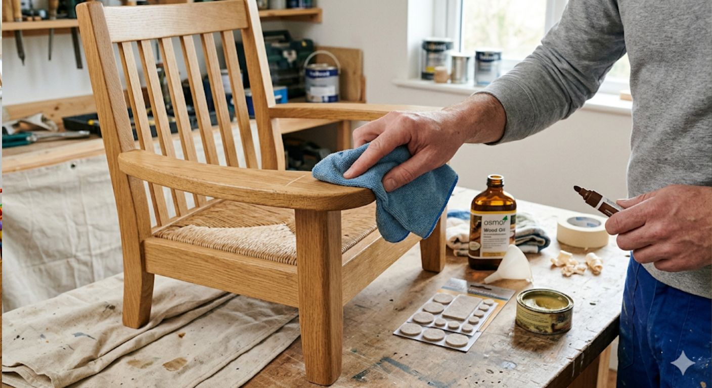 How to Care for Wooden Dining Chairs: Cleaning, Scratches & Longevity
