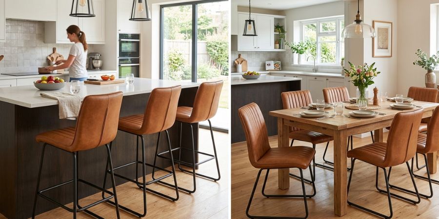  Matching Dining Chairs and Bar Stools