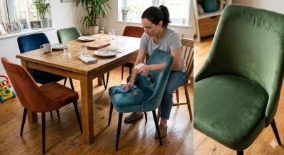Are Velvet Dining Chairs Practical? Staining, Cleaning & Daily Use