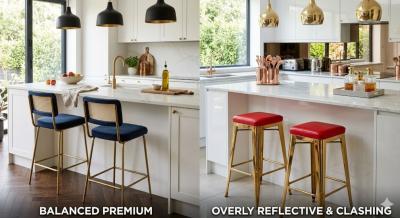 Gold Leg Bar Stools: When They Look Premium vs Tacky