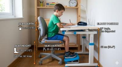 Kids Desk Chair Guide: Height, Adjustability & Safety Features