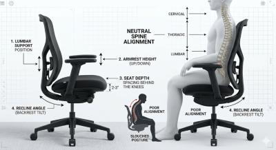 Office Chair for Back Pain: What Features Actually Help (And Which Don’t)