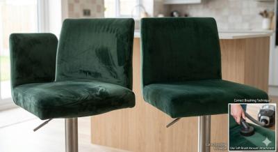 Velvet Bar Stools: Durability, Cleaning, Pets & Wear Points