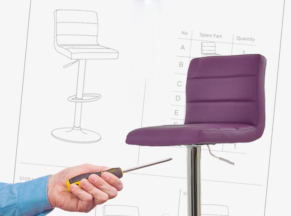 Bar Stool Gas Lift: How Does It Work? Lakeland Furniture Explains