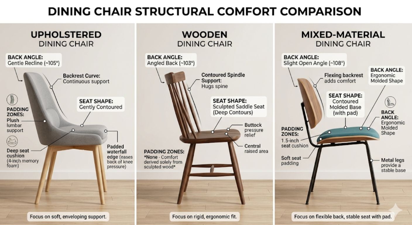 What Actually Makes a Dining Chair Comfortable? A Buyer Guide