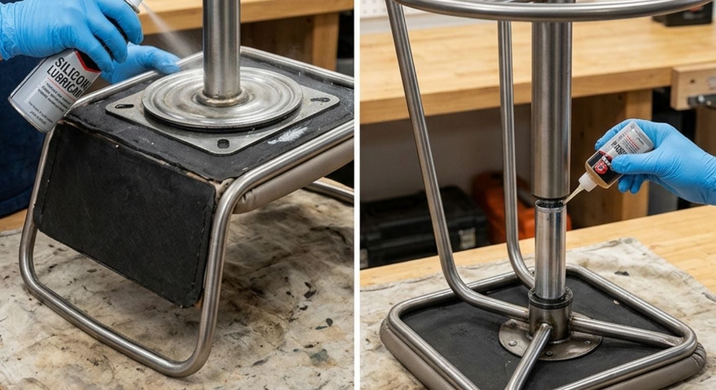 How to Fix a Squeaking Bar Stool image