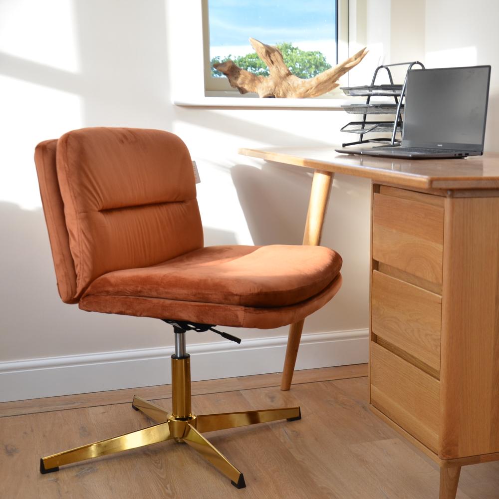 rosso cross legged office chair