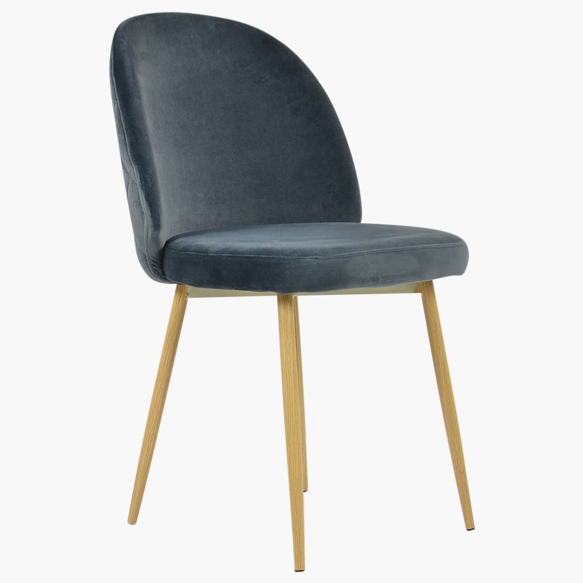 clarris dark grey velvet 